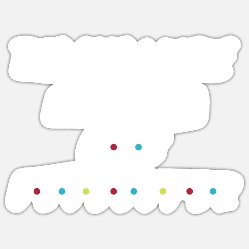 Sticker Größe S (10 x 10 cm) - 
