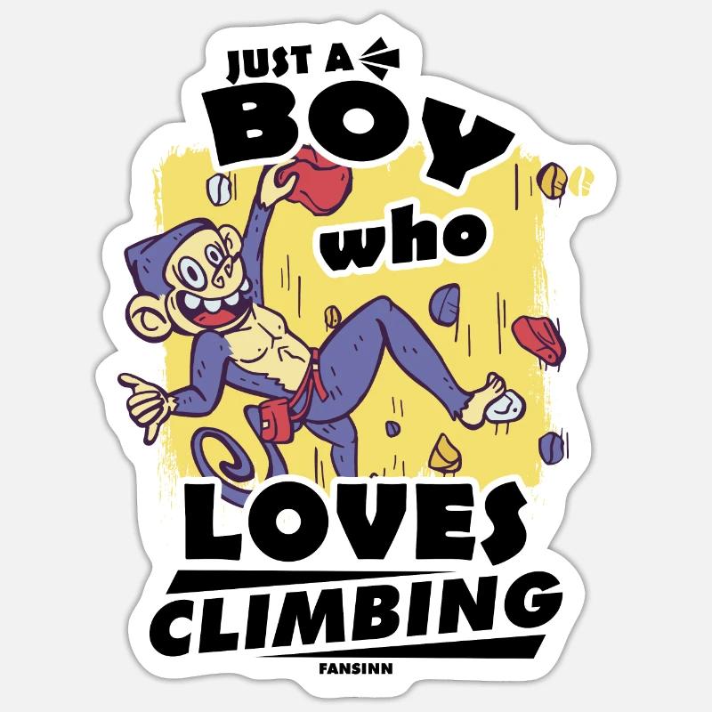 Grimper Sticker taille S (10 x 10 cm)