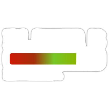 Spieler 3 Lädt Neues Gaming Vater Baby - Sticker Größe S (10 x 10 cm) - Mattweiß - Vorne
