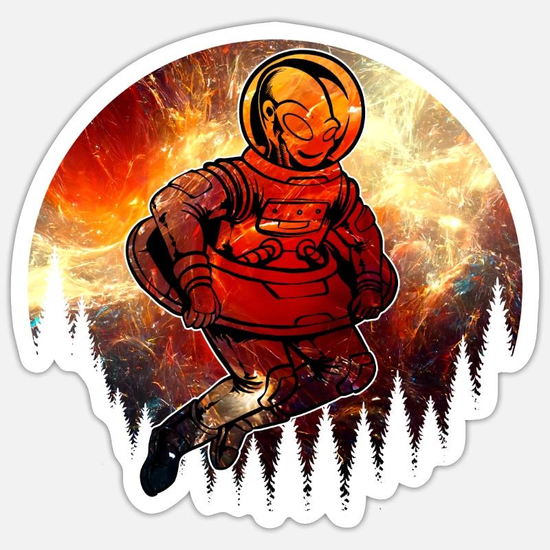 Sticker taille S (10 x 10 cm) - 