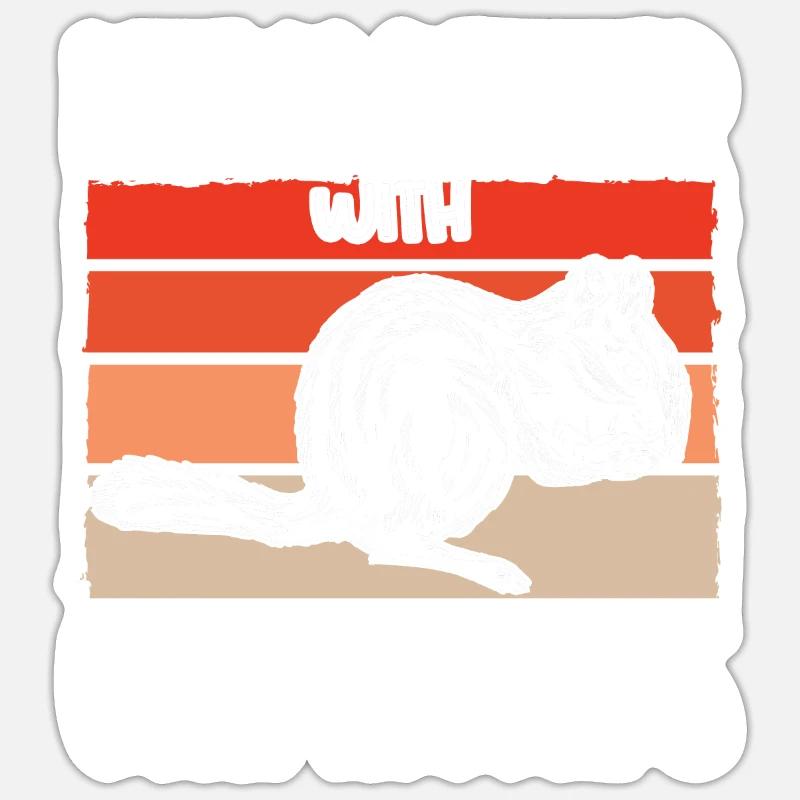 Sticker taille S (10 x 10 cm) - 
