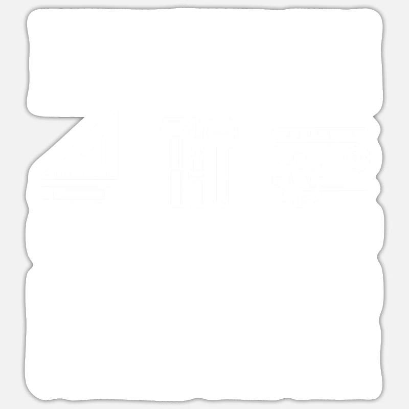 Engineering Students Cuddle Better 2 Sticker Größe S (10 x 10 cm)