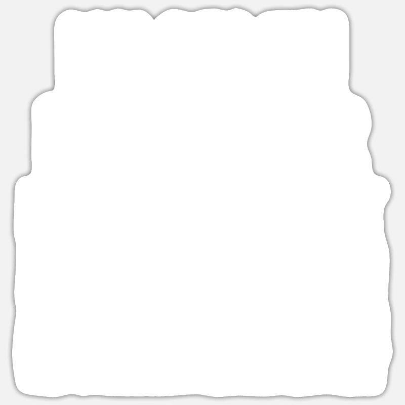 Bootsbauer - Sticker Größe S (10 x 10 cm) - Mattweiß