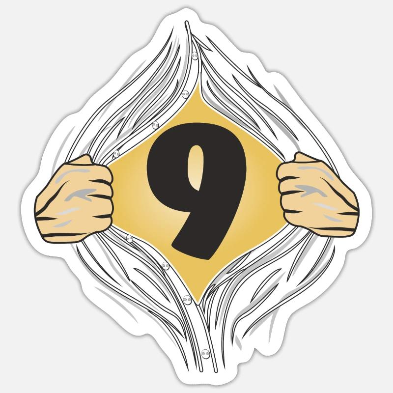 Sticker taille S (10 x 10 cm) - 