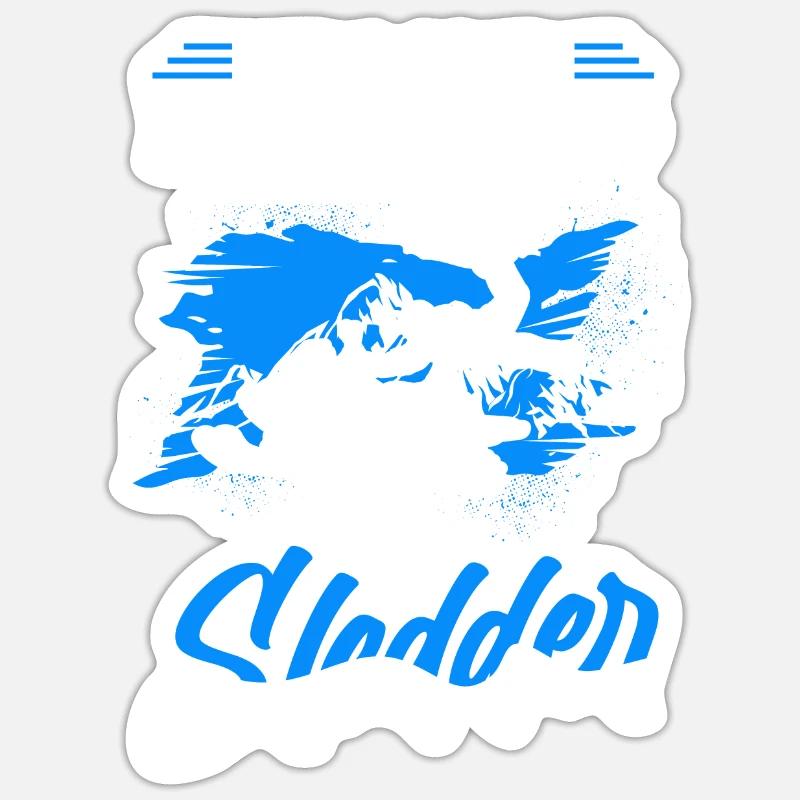 Snowmobiling Snow lovers Sledging Sticker size S (10 x 10 cm)