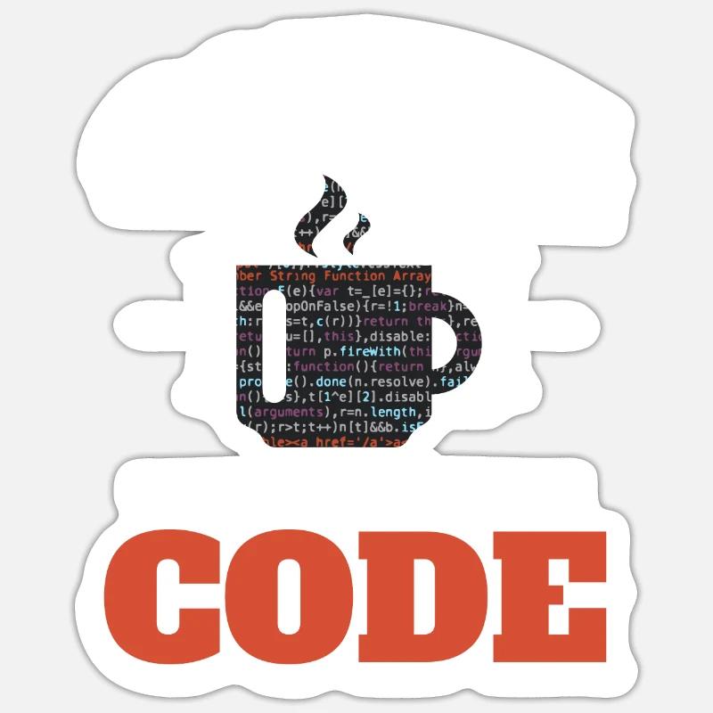 Software Computer Developer Sticker size S (10 x 10 cm)