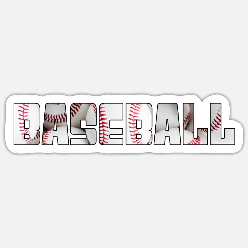 baseball Sticker Größe S (10 x 10 cm)