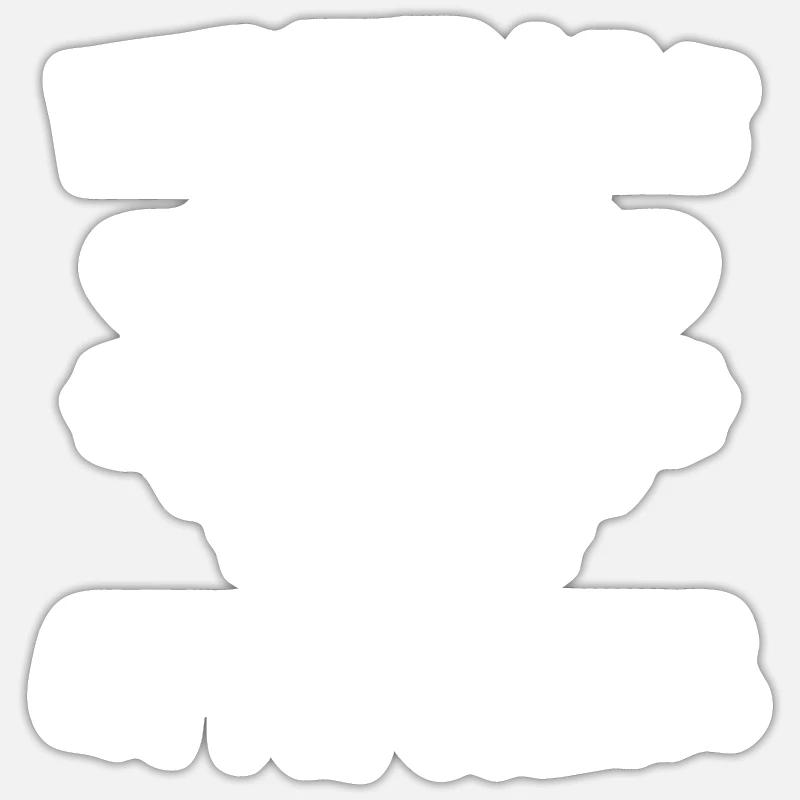 Sticker Größe S (10 x 10 cm) - 