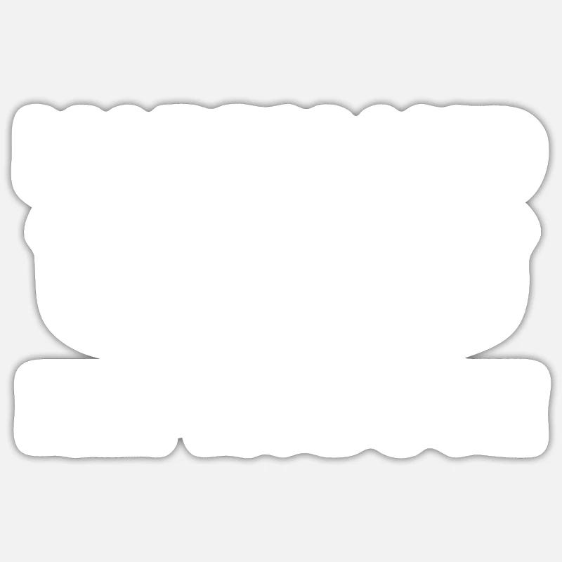 Getting married and reproducing - Sticker size S (10 x 10 cm) - white matte