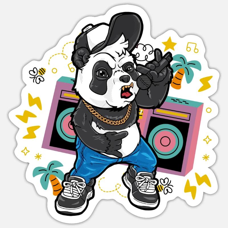 Sticker taille S (10 x 10 cm) - 