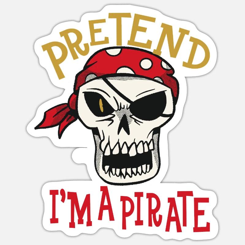 Imagine - Sticker size S (10 x 10 cm) - white matte
