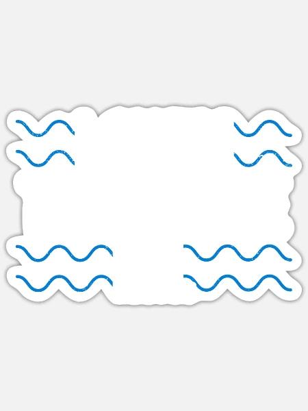 I Swim Also I.M. Funny Individual Medley Schwimmen - Sticker Größe S (10 x 10 cm) - Mattweiß