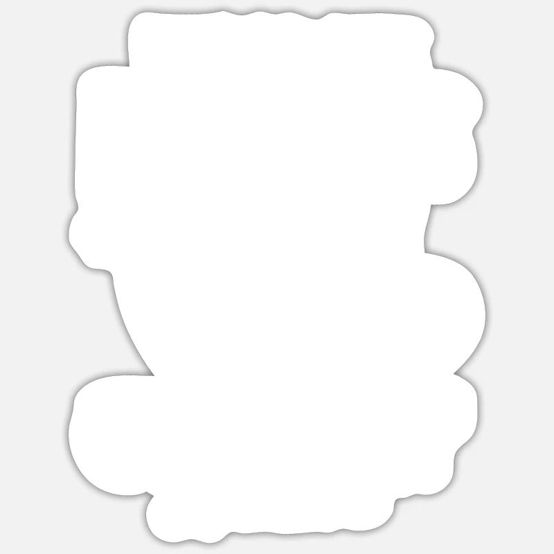 How does moses make coffee Hebrews it - scripture Sticker size S (10 x 10 cm)