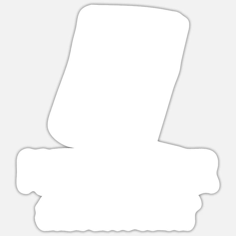 Problem Solver #mathteacher - Mathematiker - Sticker Größe S (10 x 10 cm) - Mattweiß