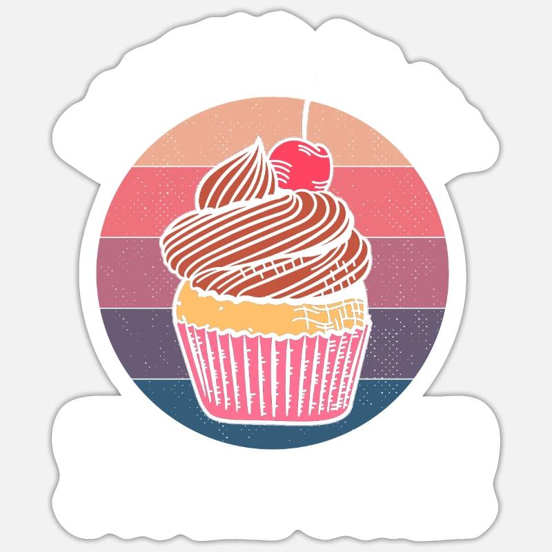 Bakery Baking Baker Baker - Sticker size S (10 x 10 cm) - white matte