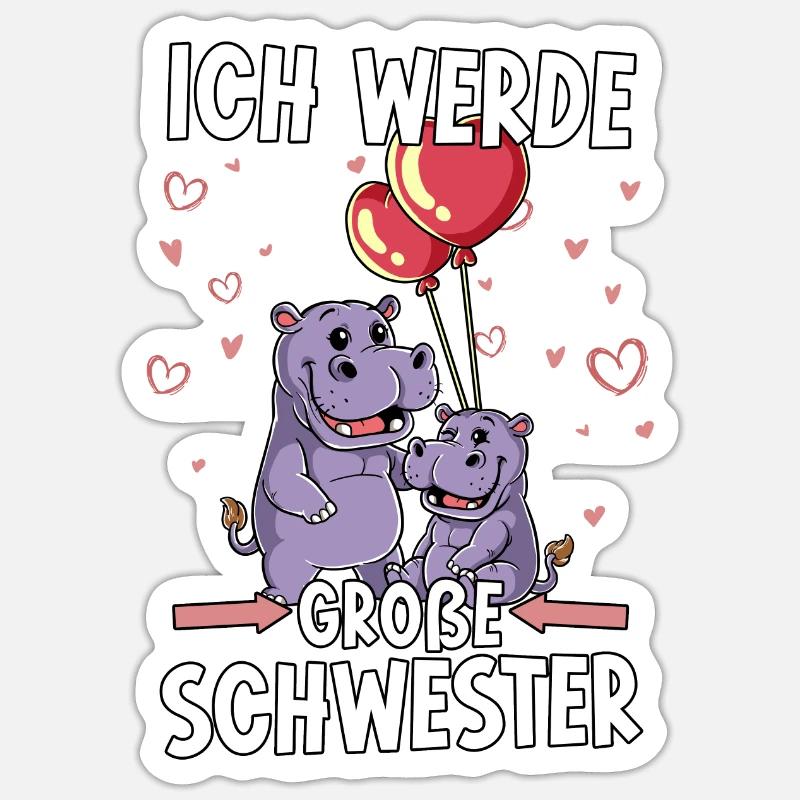 Sticker Größe S (10 x 10 cm) - 