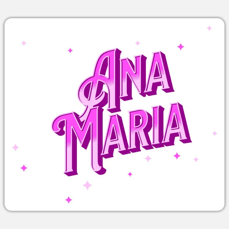 Anna Maria name personalized Sticker size S (10 x 10 cm)