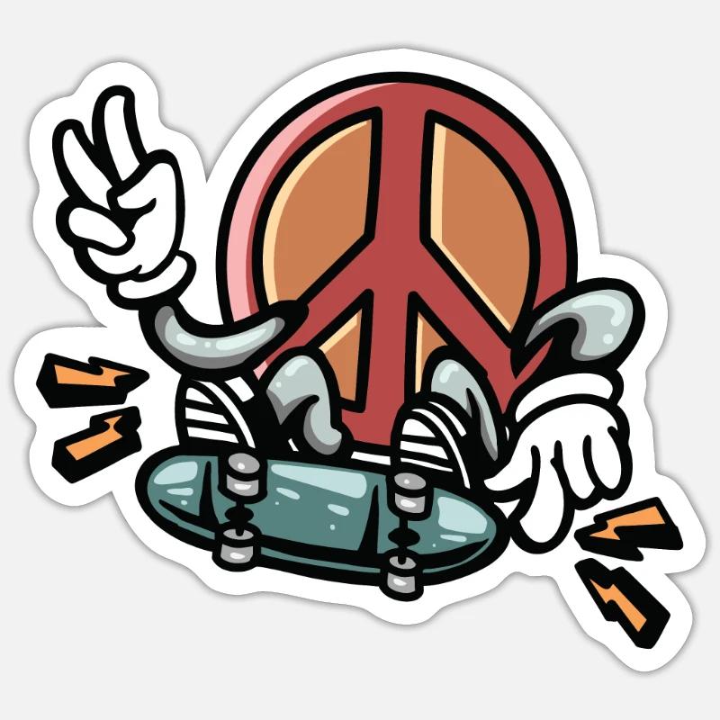 Sticker taille S (10 x 10 cm) - 