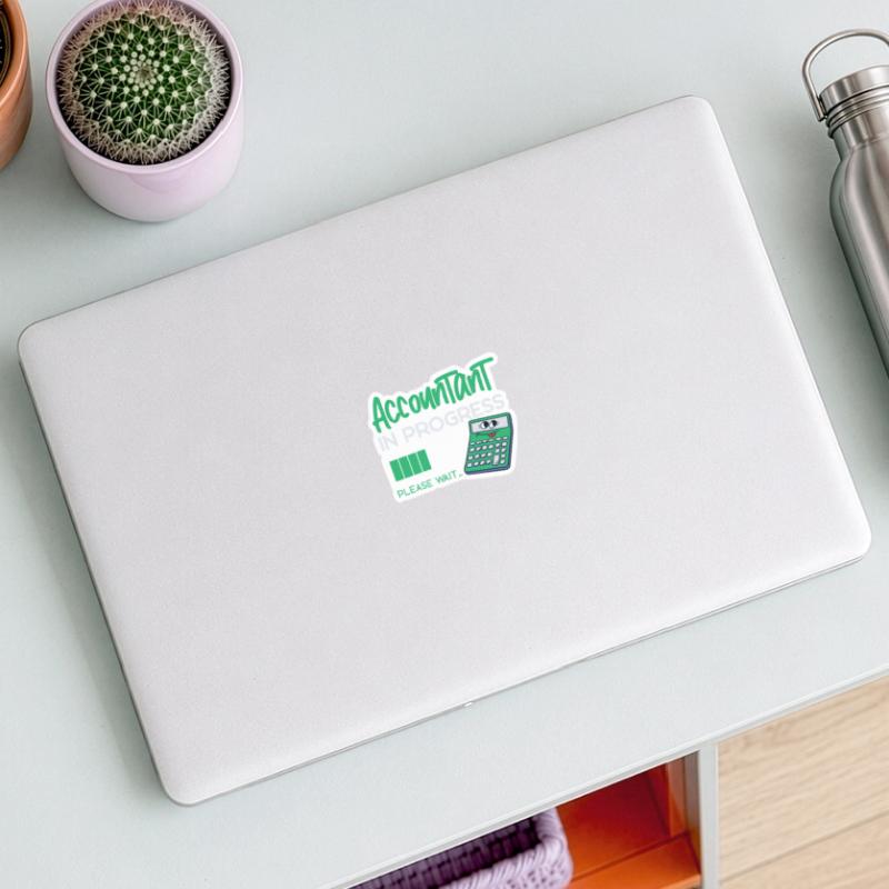 Comptable Comptable Comptable Sticker taille S (10 x 10 cm)