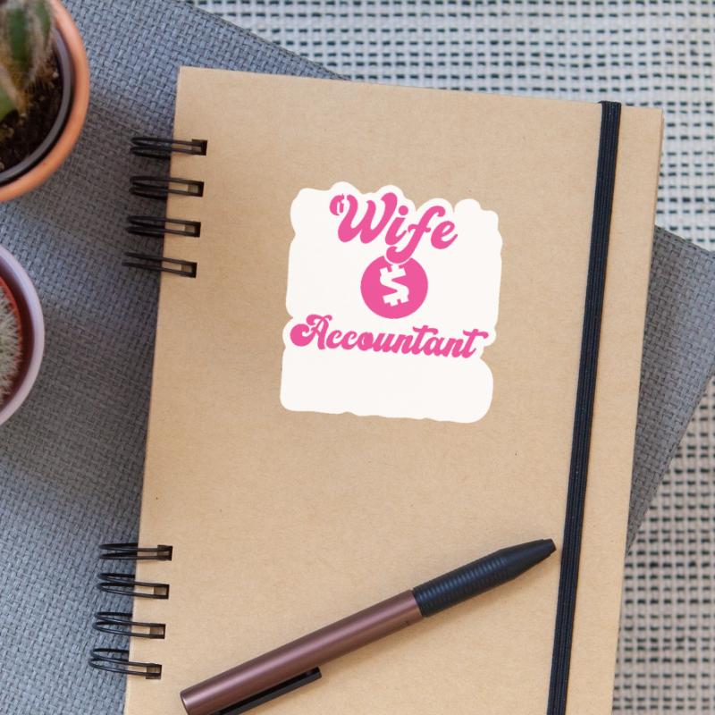 Comptable Comptable Comptable Sticker taille S (10 x 10 cm)