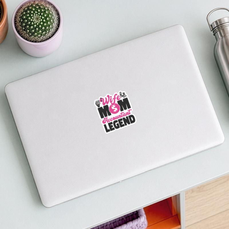 Comptable Comptable Comptable Sticker taille S (10 x 10 cm)