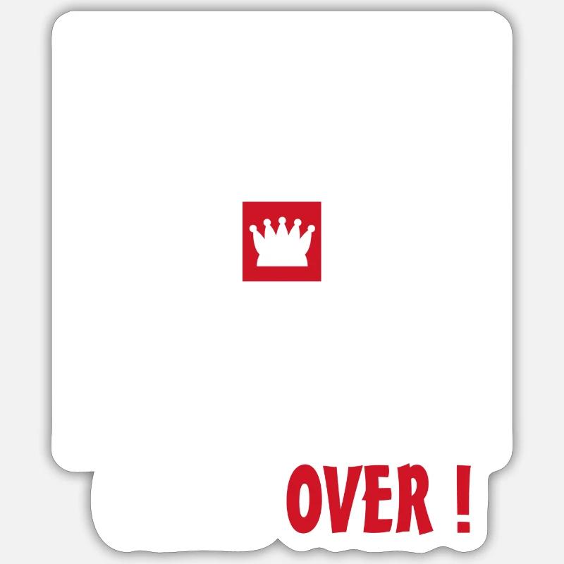 Sticker Größe S (10 x 10 cm) - 