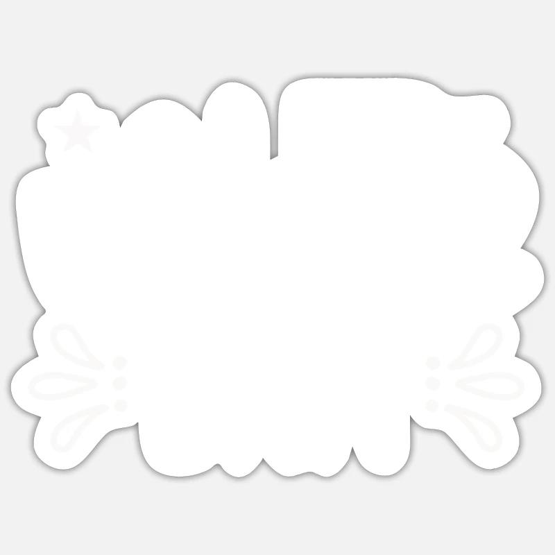 Wein-Diva - Sticker Größe S (10 x 10 cm) - Mattweiß