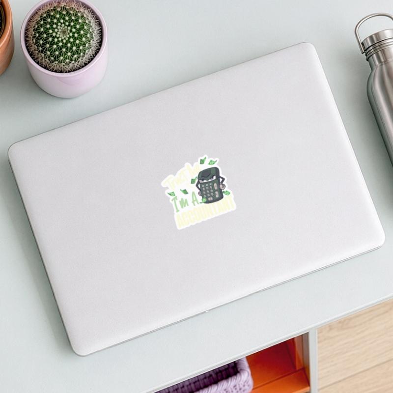 Comptable Comptable Comptable Sticker taille S (10 x 10 cm)