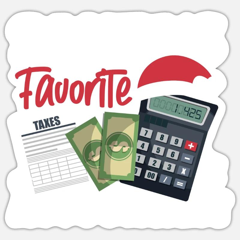 Comptable Comptable Comptable Sticker taille S (10 x 10 cm)