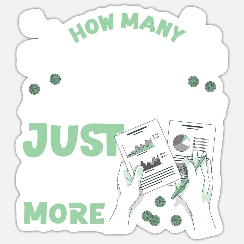 Comptable Comptable Comptable - Sticker taille S (10 x 10 cm) - blanc mat