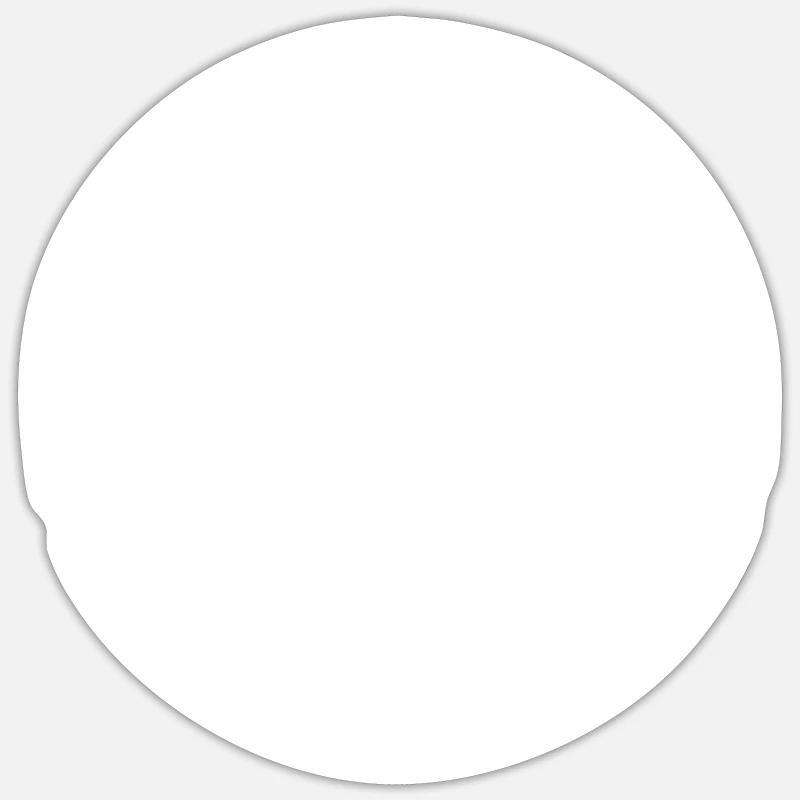 Mobile crane - Sticker size S (10 x 10 cm) - white matte