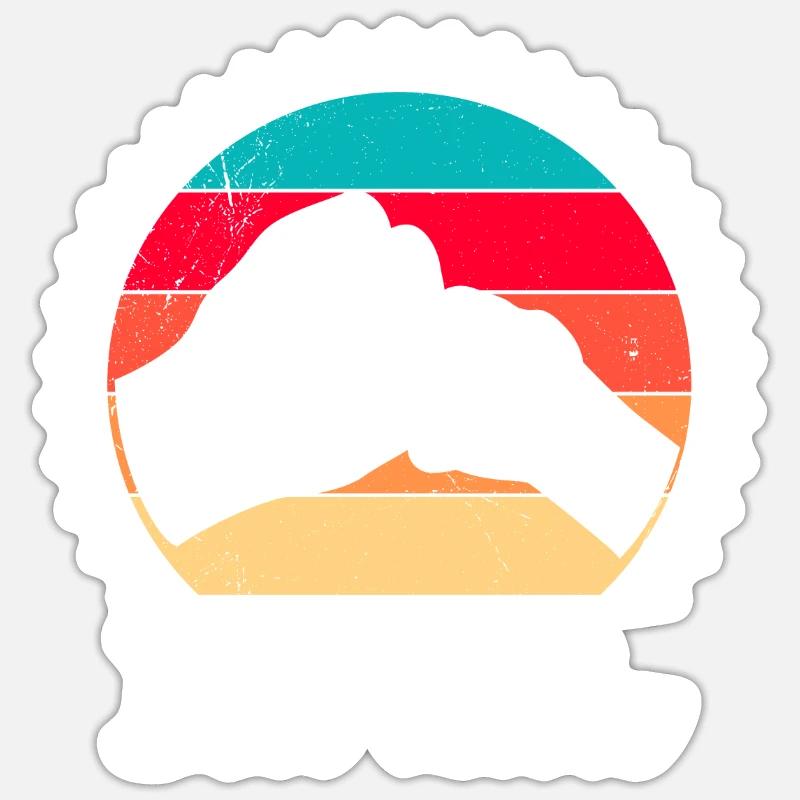 Bester Onkel - Sticker Größe S (10 x 10 cm) - Mattweiß