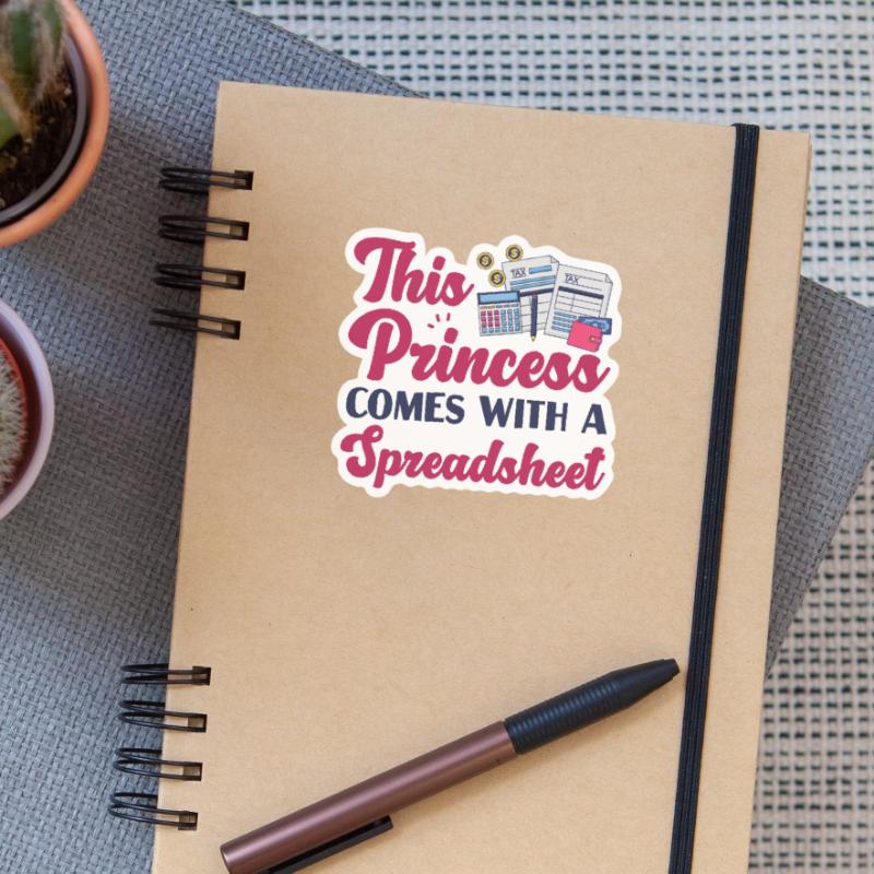 Comptable Comptable Comptable Sticker taille S (10 x 10 cm)
