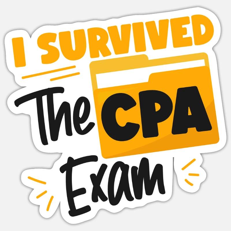 Comptable Comptable Comptable Sticker taille S (10 x 10 cm)