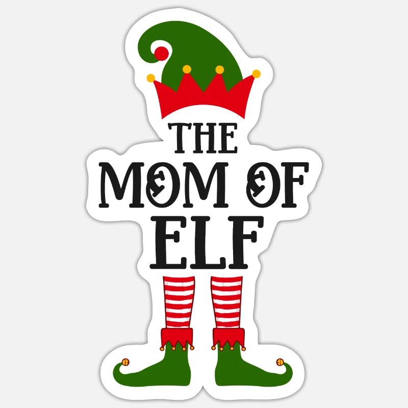 Die Elfenmutter Sticker Größe S (10 x 10 cm)