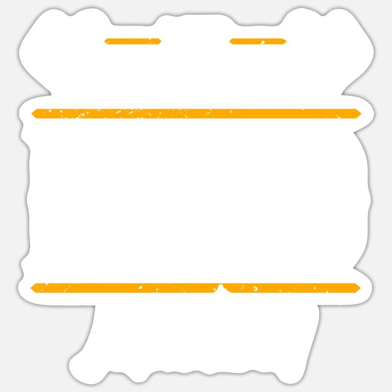 Ingo Geschenkidee Geschenk Geburtstag - Sticker Größe S (10 x 10 cm) - Mattweiß