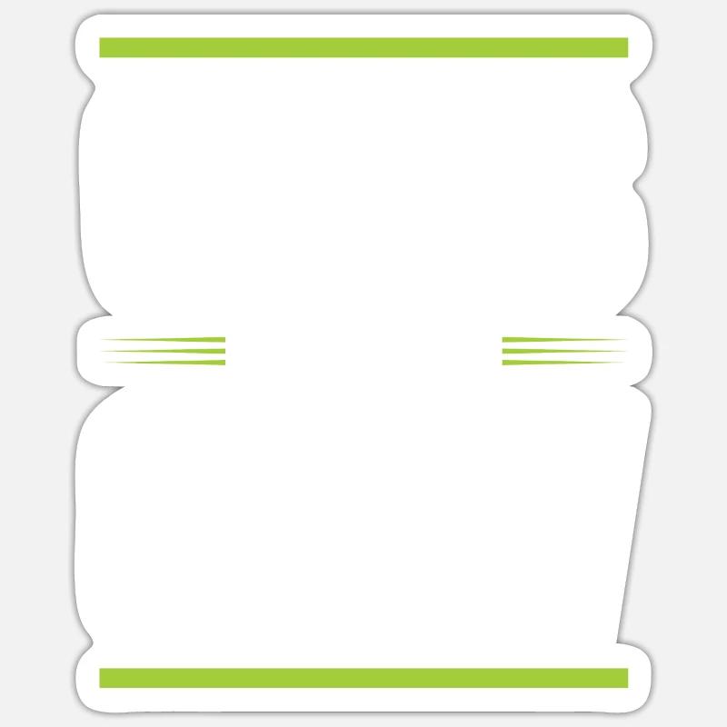 Sticker Größe S (10 x 10 cm) - 
