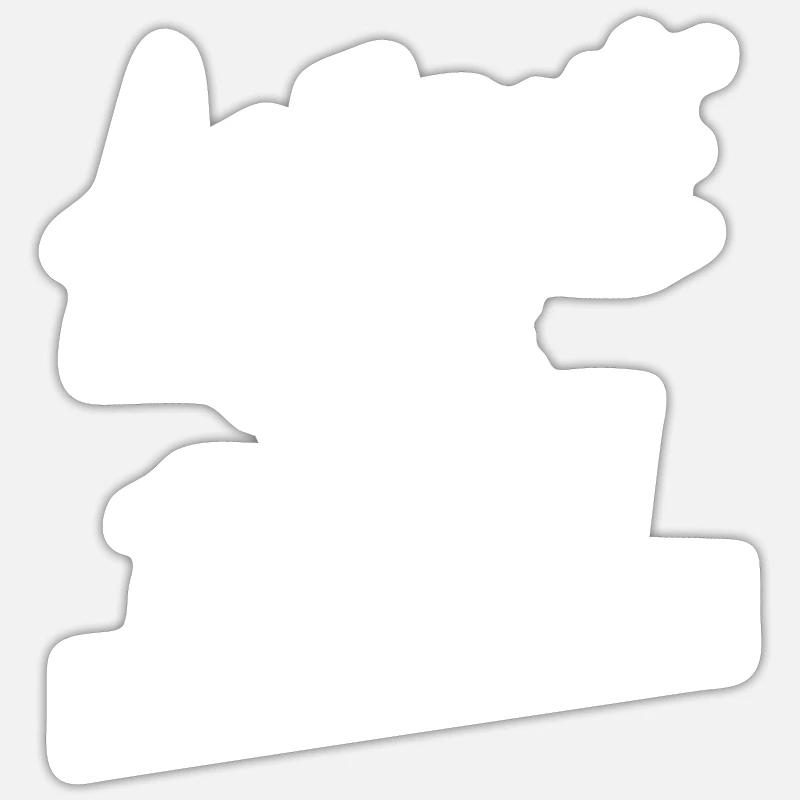 Sticker Größe S (10 x 10 cm) - 