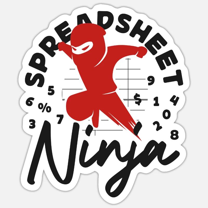 Comptable Comptable Comptable Sticker taille S (10 x 10 cm)