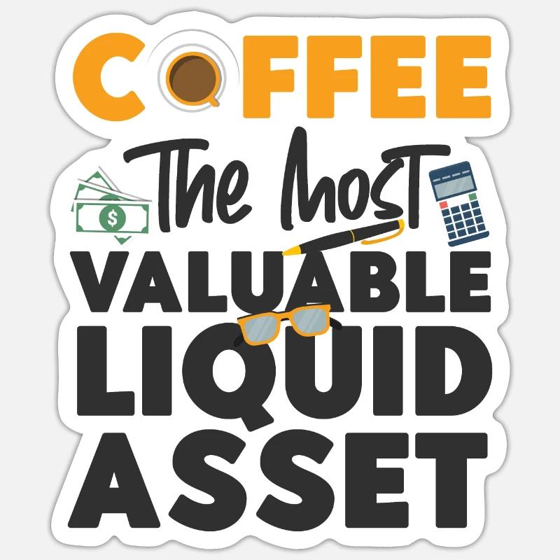 Comptable Comptable Comptable Sticker taille S (10 x 10 cm)