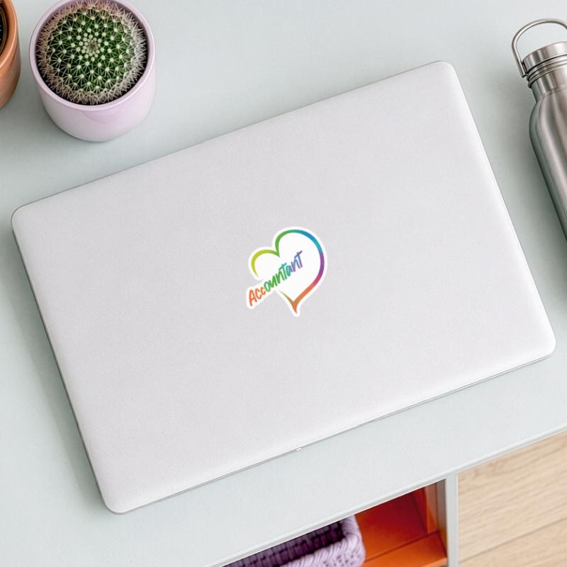 Comptable Comptable Comptable Sticker taille S (10 x 10 cm)