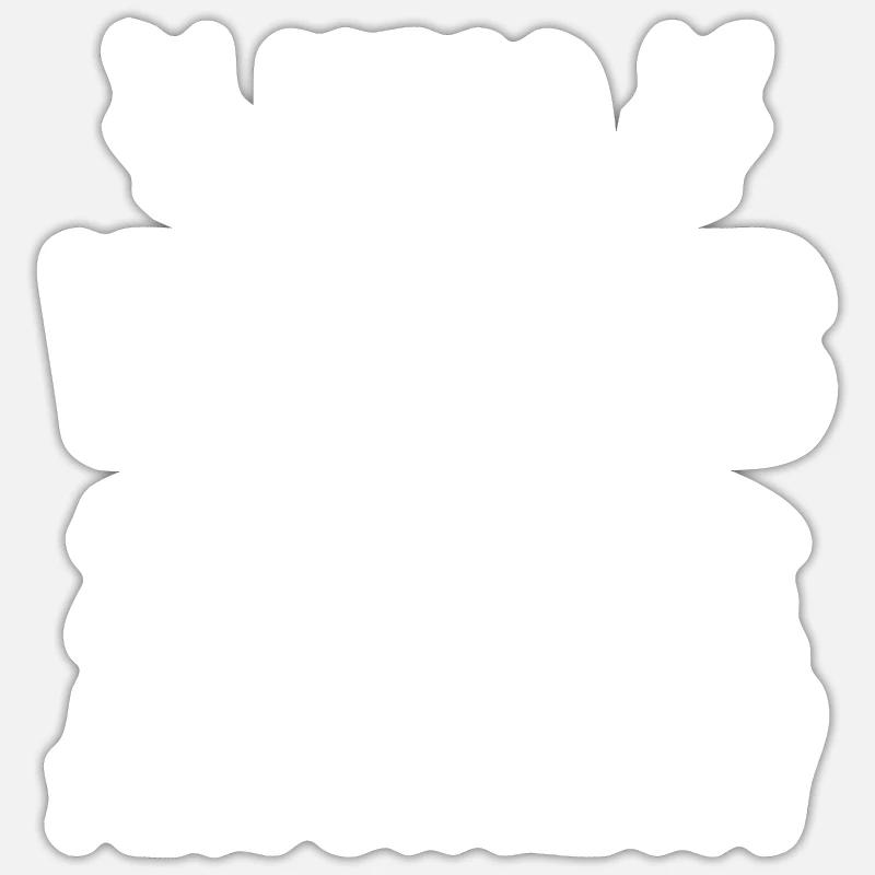 Qui veut argumenter - Sticker taille S (10 x 10 cm) - blanc mat