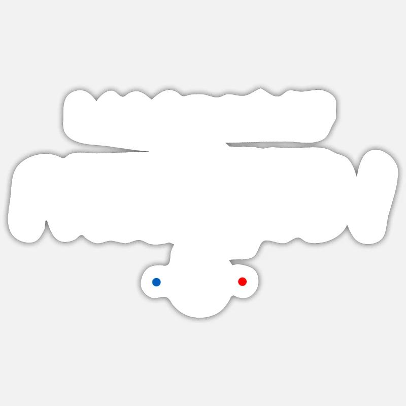 5, 4, 3, 0 et après paf PASTÈQUE ! Réplique culte Sticker taille S (10 x 10 cm)