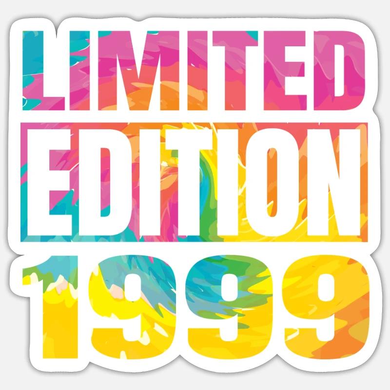 Édition limitée 1999 Graffiti - Sticker taille S (10 x 10 cm) - blanc mat