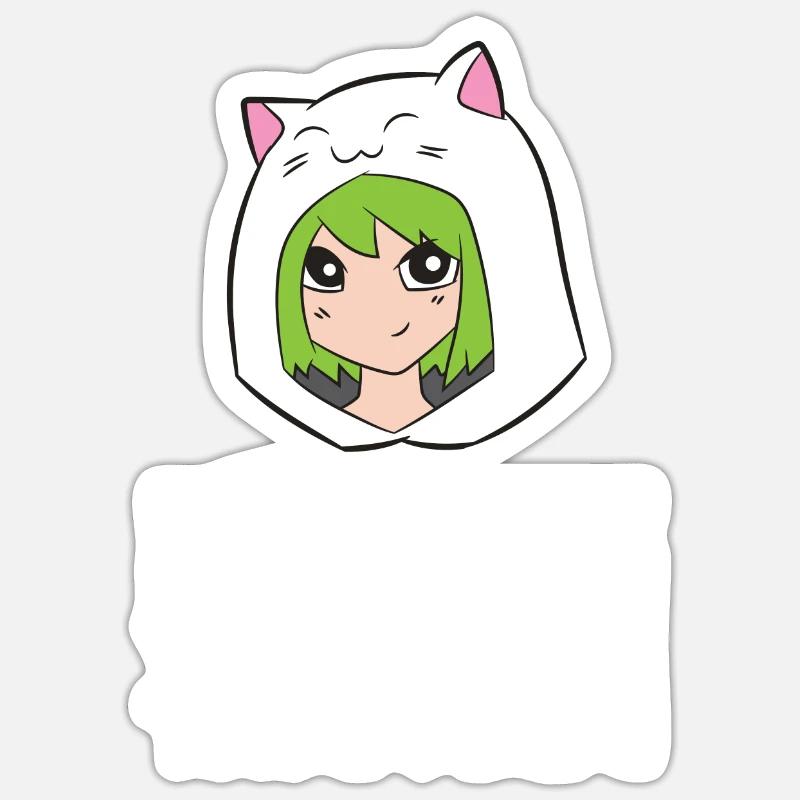 Je ne suis pas bizarre, je suis juste plus créatif que - Sticker taille S (10 x 10 cm) - blanc mat