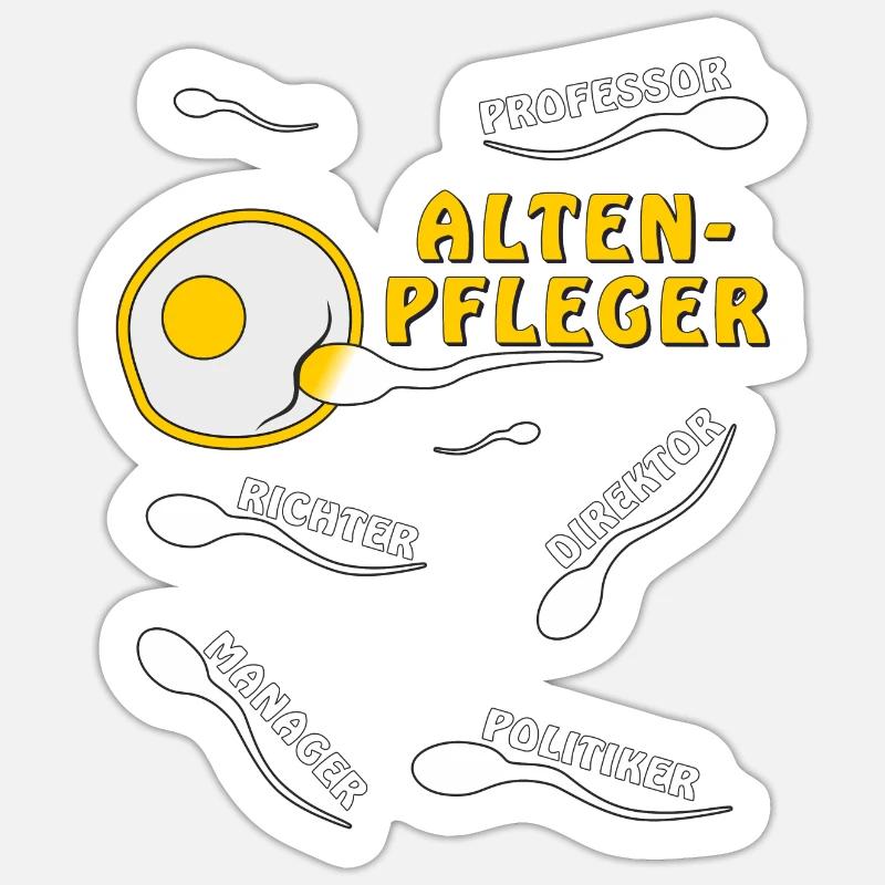 Sticker Größe S (10 x 10 cm) - 