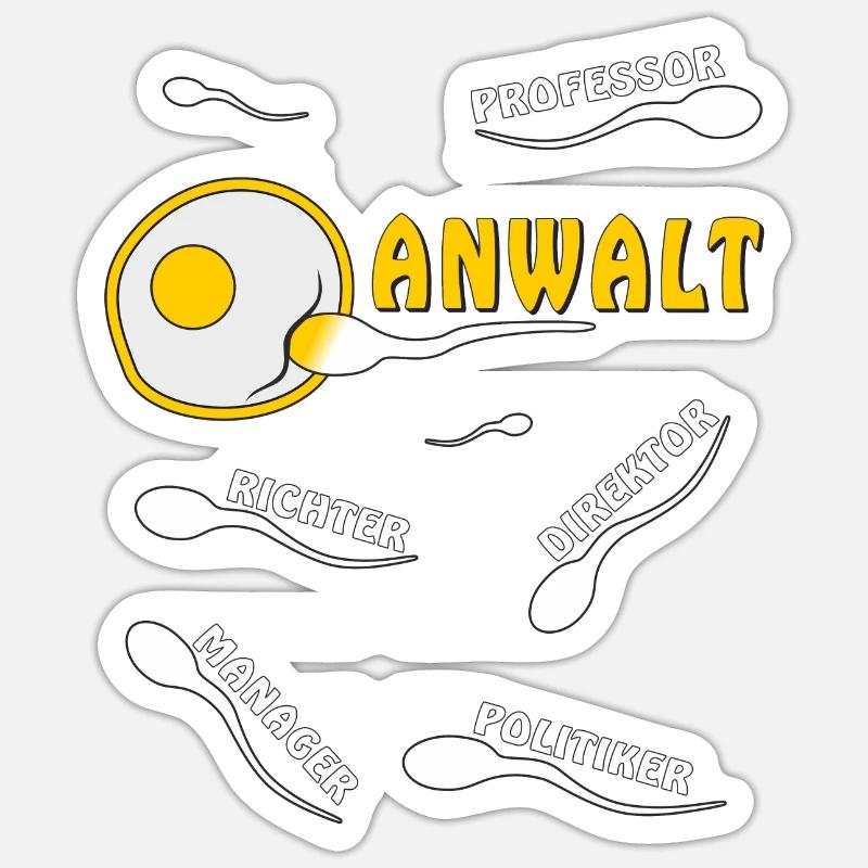 Sticker Größe S (10 x 10 cm) - 