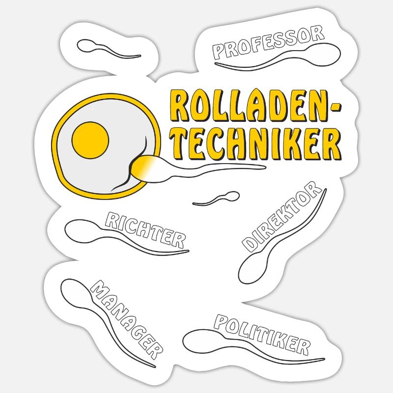 Sticker Größe S (10 x 10 cm) - 