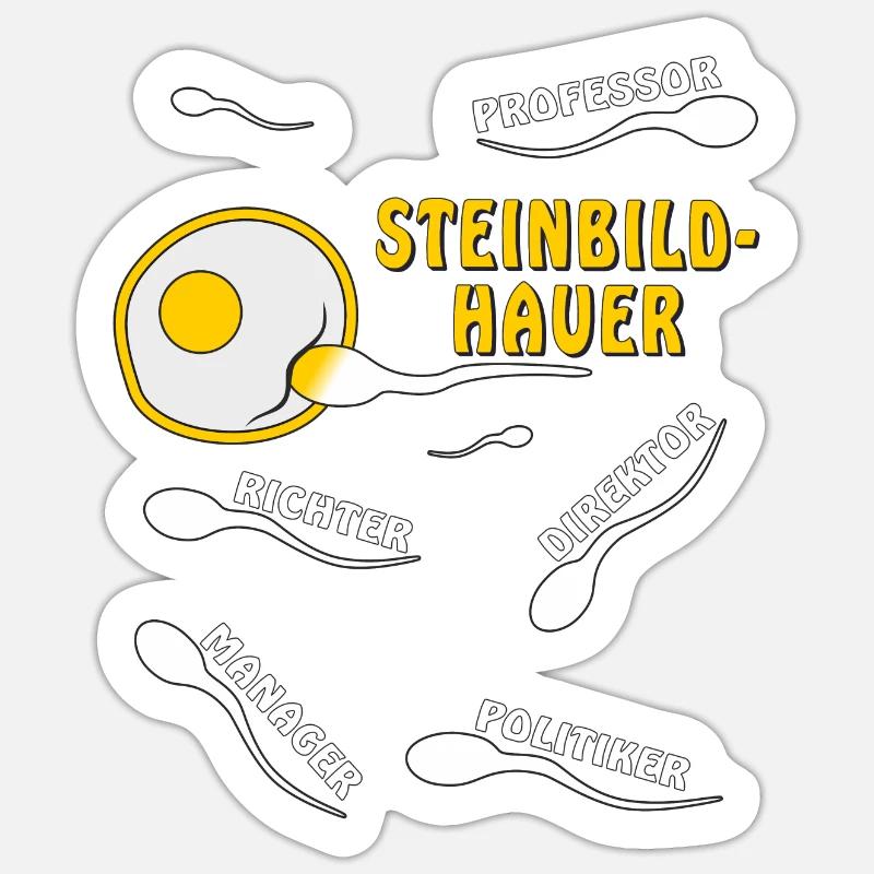 Sticker Größe S (10 x 10 cm) -
