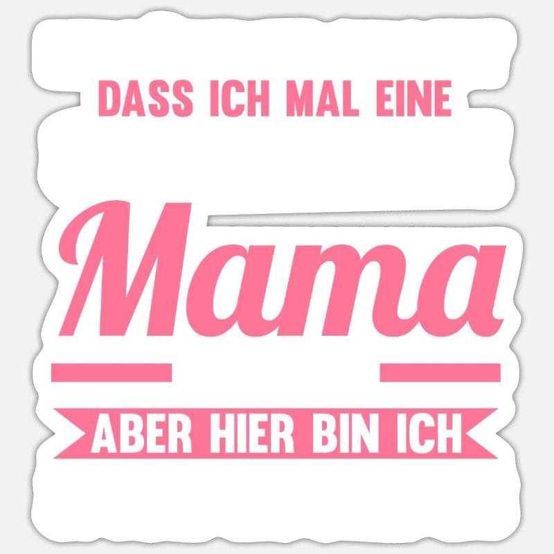 Mutter Mama Sticker Größe S (10 x 10 cm)